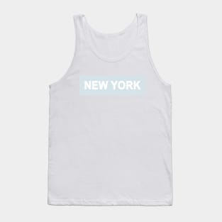 Blue New York Tank Top